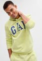 Hoodie Verde Lima-Azul-Marfil GAP de GAP