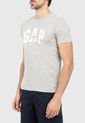 Camiseta Gris-Blanco GAP de GAP