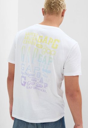 Camiseta Blanco-Multicolor GAP