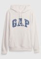Hoodie Marfil-Azul GAP de GAP