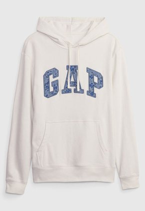 Hoodie Marfil-Azul GAP