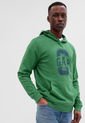 Hoodie Verde-Azul GAP de GAP