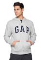 Hoodie Gris-Azul Navy GAP de GAP
