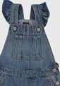 Overol Azul Denim GAP Kids de GAP