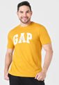 Camiseta Mostaza-Blanco GAP de GAP