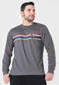 Camiseta Manga Larga Gris-Multicolor GAP de GAP