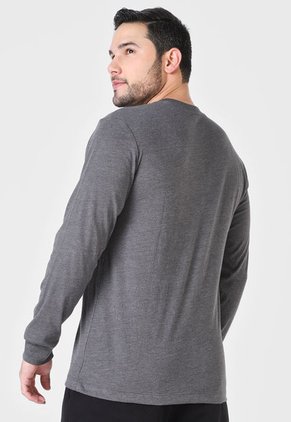 Camiseta Manga Larga Gris-Multicolor GAP