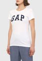 Camiseta Dúo Blanco-Azul GAP de GAP