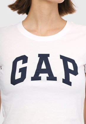 Camiseta Dúo Blanco-Azul GAP