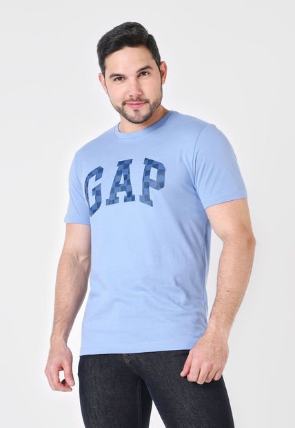 Camiseta Celeste-Azul GAP