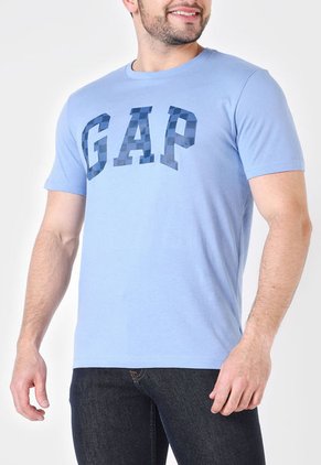 Camiseta Celeste-Azul GAP