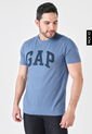 Camiseta x2 Verde Oliva-Azul GAP de GAP