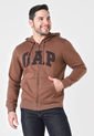 Hoodie Marrón-Azul Navy GAP de GAP
