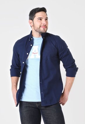 Camisa Azul Navy GAP