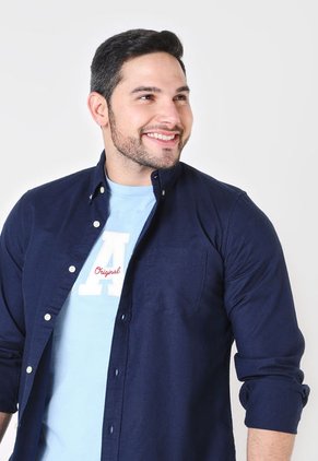 Camisa Azul Navy GAP