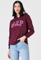 Hoodie Violeta-Fucsia-Blanco GAP de GAP