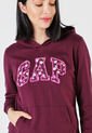 Hoodie Violeta-Fucsia-Blanco GAP de GAP