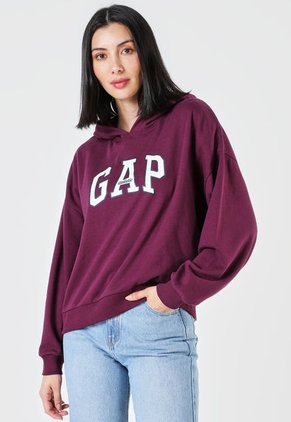 Hoodie Vinotinto-Blanco-Azul Navy GAP