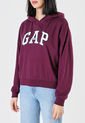 Hoodie Vinotinto-Blanco-Azul Navy GAP de GAP