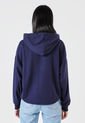 Hoodie Azul Navy-Blanco GAP de GAP