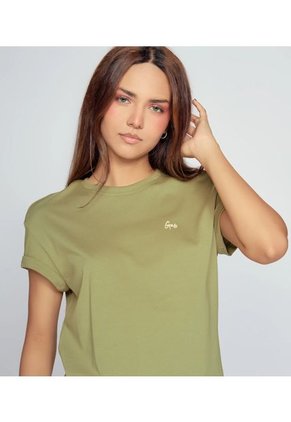 Camiseta Regular Fit Femenina Gas