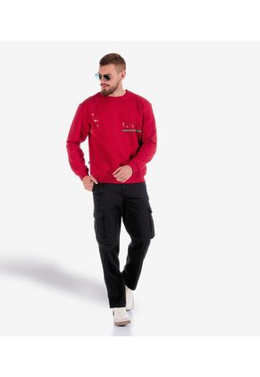 Buzo Estampado Para Hombre Gas