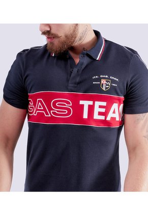 Polo Para Hombre Slim Fit Gas