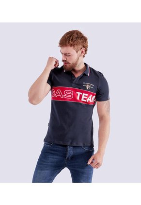 Polo Para Hombre Slim Fit Gas