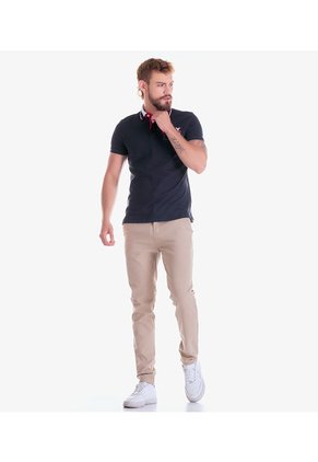Polo Slim Fit Para Hombre Gas