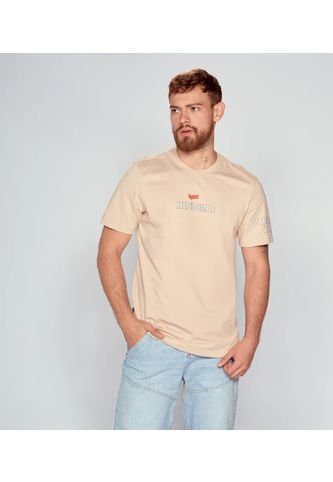 Camiseta Estampada Regular Fit Masculina Gas GAS