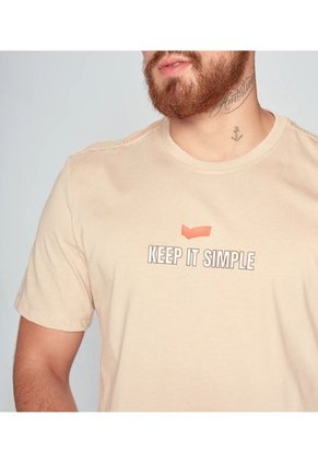 Camiseta Estampada Regular Fit Masculina Gas