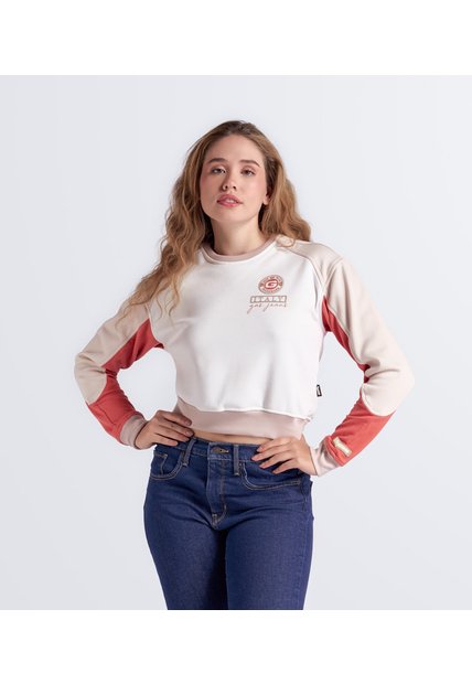 Buzo Estampado Para Mujer Gas
