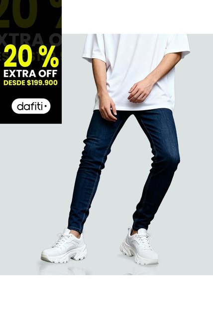 Jean Para Hombre Skinny Gas