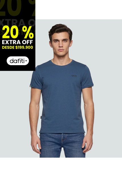 Camiseta Para Hombre Gas