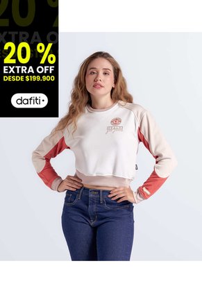 Buzo Estampado Para Mujer Gas
