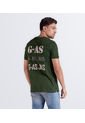 Camiseta Para Hombre Slim Fit Gas de GAS