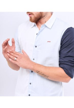 Camisa Para Hombre Slim Fit Gas
