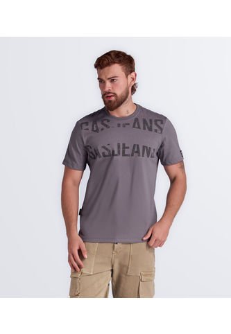 Camiseta Estampada Regular Masculina Gas GAS
