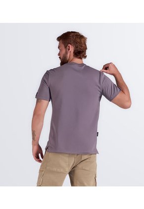 Camiseta Estampada Regular Masculina Gas