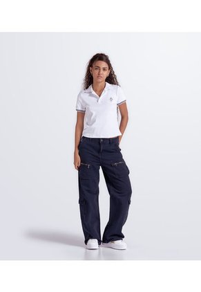 Polo Slim Fit Femenino Gas