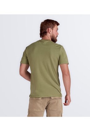 Camiseta Estampada Regular Masculina Gas