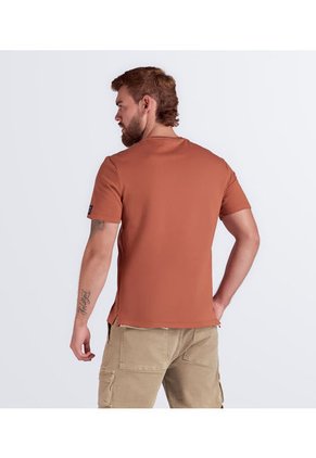 Camiseta Estampada Regular Masculina Gas