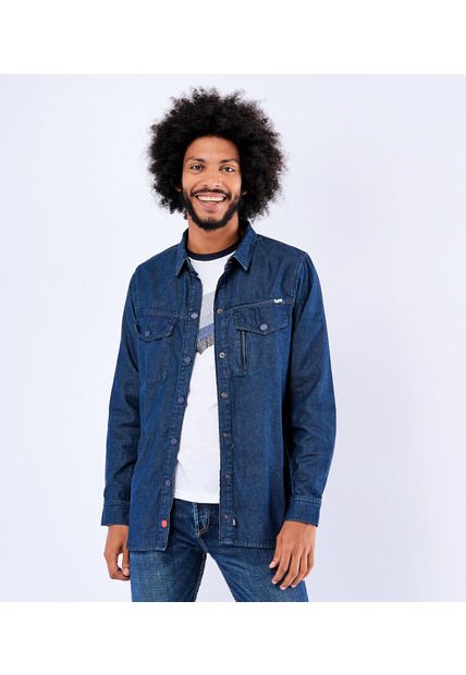 Camisa Azul Gas 825340