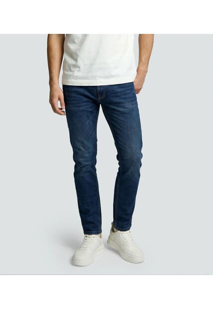 Jean Para Hombre Azul Medio_Oscuro Gas