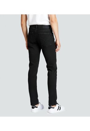 Jean Para Hombre Negro Gas