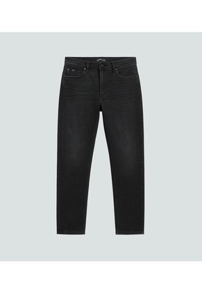 Jean Para Hombre Negro Gas