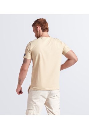 Camiseta Estampada Slim Fit Para Hombre Gas