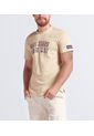 Camiseta Estampada Slim Fit Para Hombre Gas de GAS