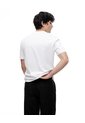 Camiseta Regular Algodón Blanca Hombre Blanco de Gef