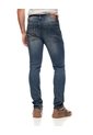 Jean Skinny índigo Medio Hombre Azul Oscuro de Gef